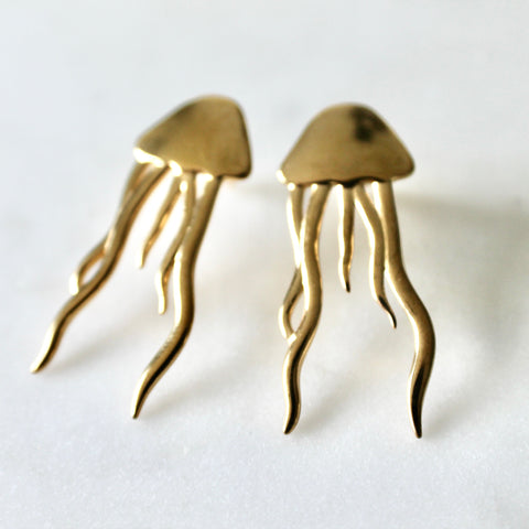 Jelly fish earrings
