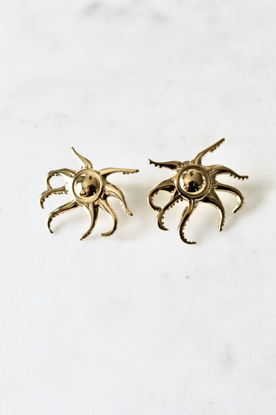Octopus earrings