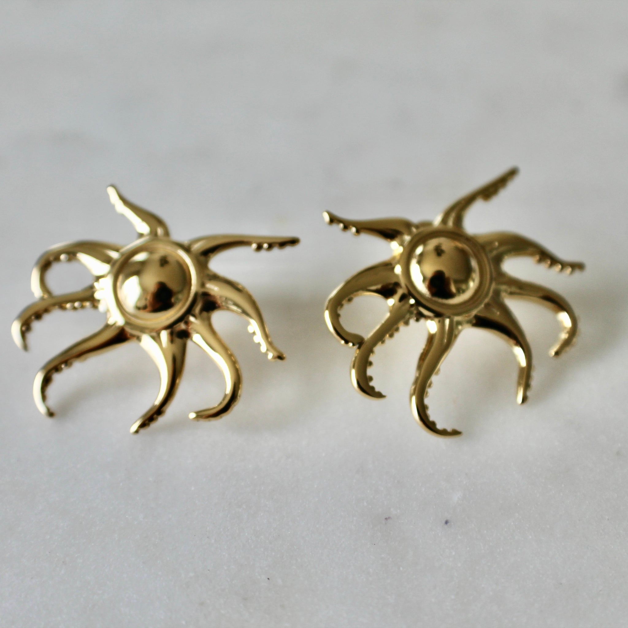 Octopus earrings