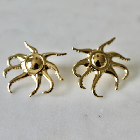 Octopus earrings