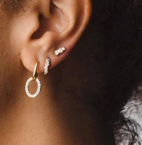 Mara huggie earrings