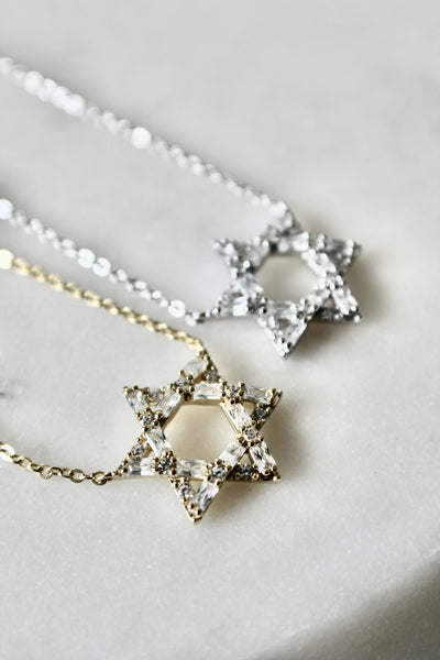 Star of David necklace