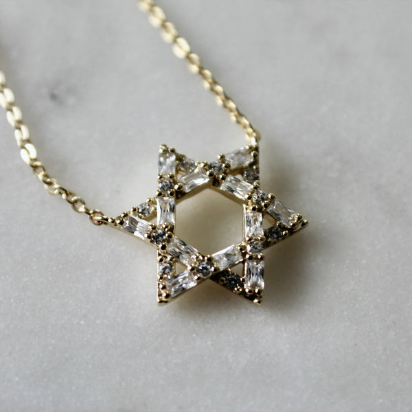 Star of David necklace