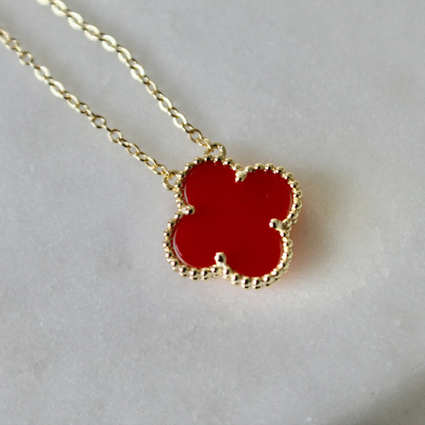 Clover necklace
