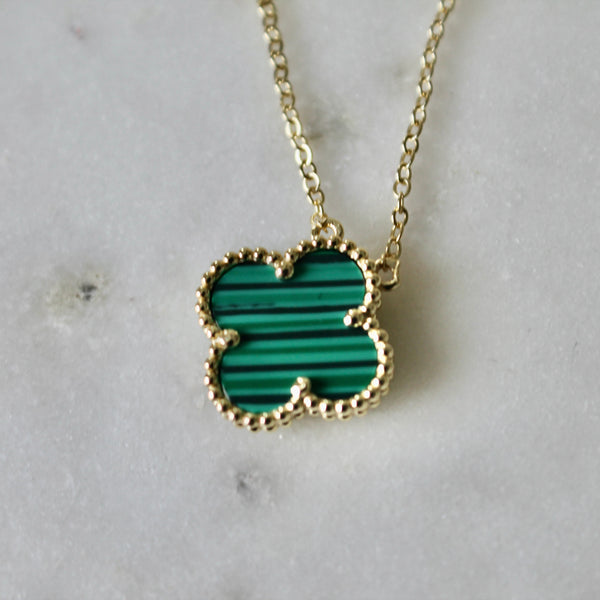 Clover necklace