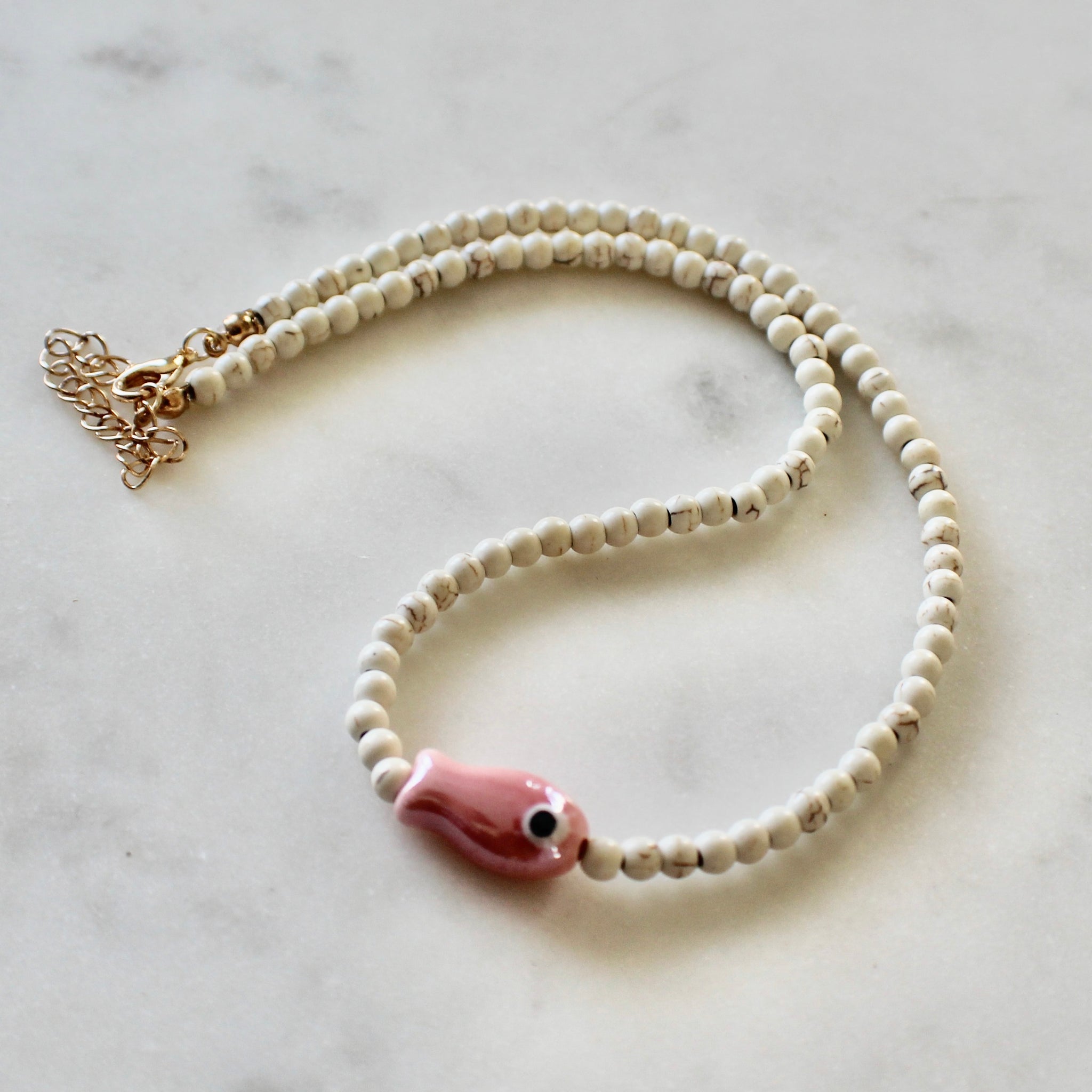 Ceramic Fish Necklace | Lily Lough