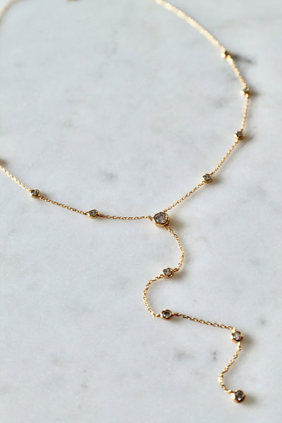 Esther lariat necklace