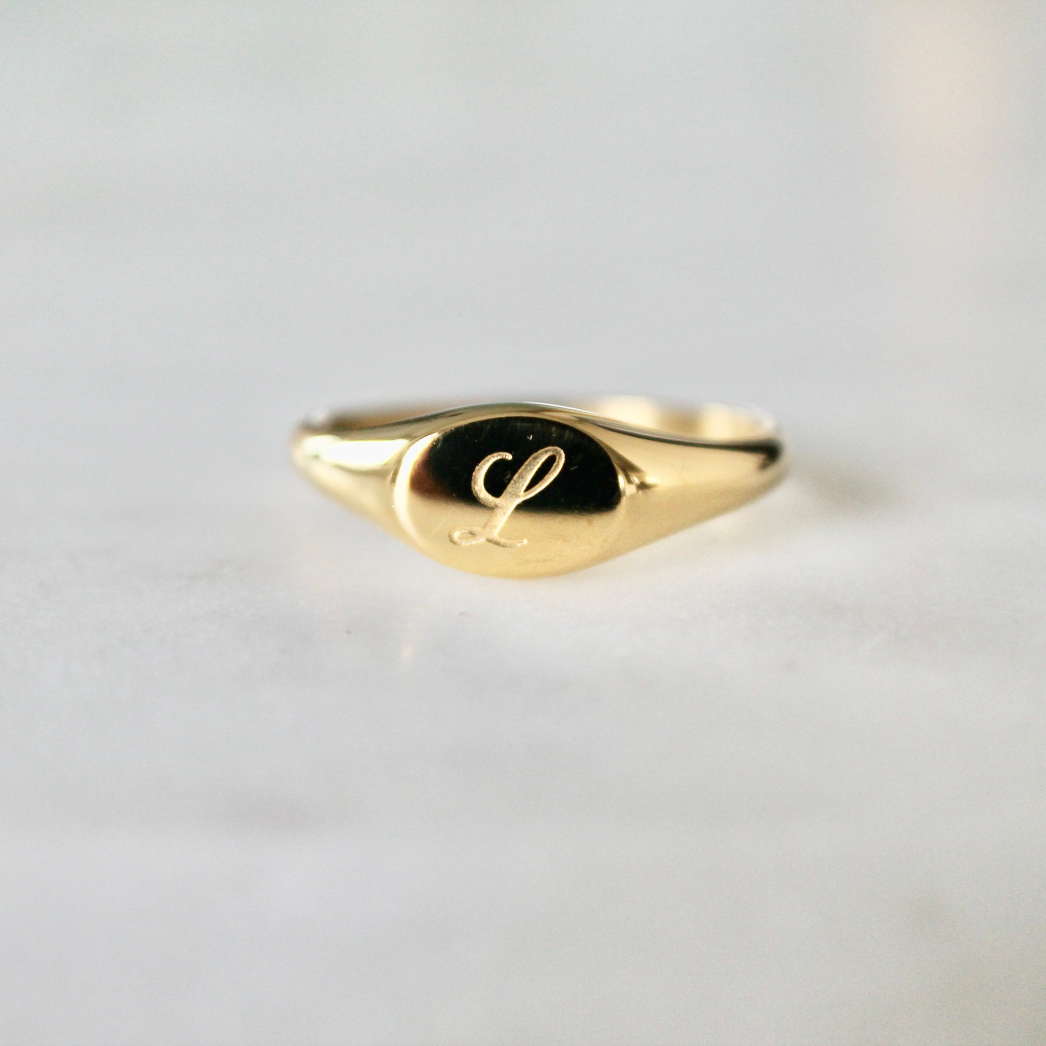 Initial ring - Lily Lough 