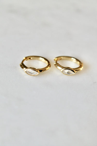 Nelly huggie earrings