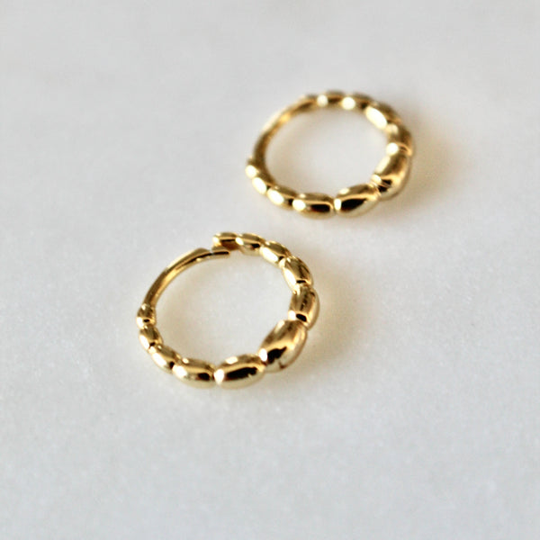 Isabel huggie earrings