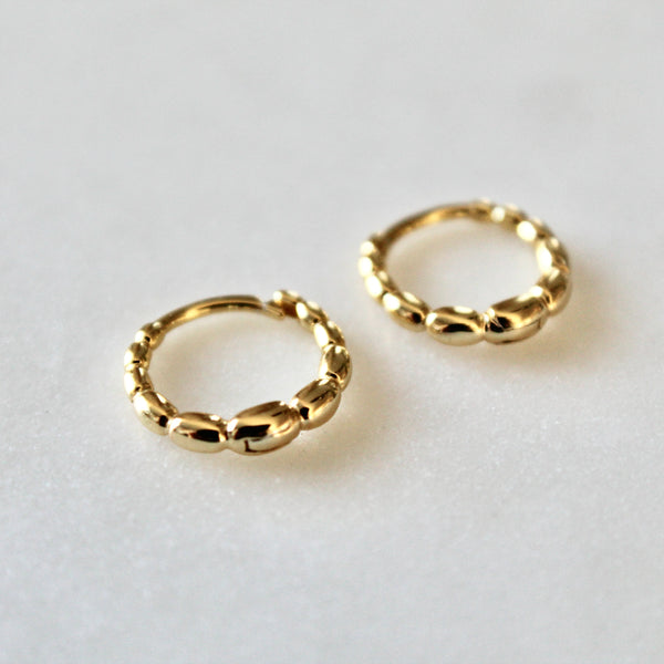 Isabel huggie earrings