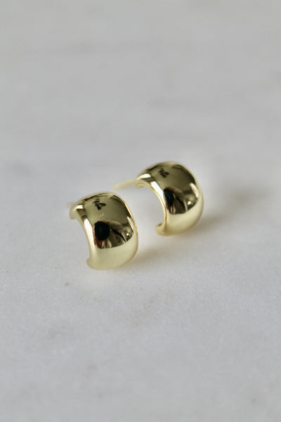 Gianna huggie earrings