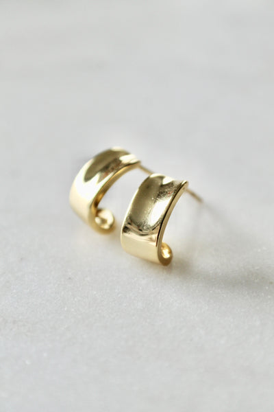 Lucy huggie earrings