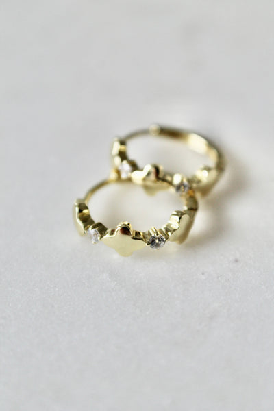 Kristy huggie earrings