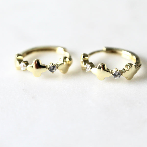 Kristy huggie earrings