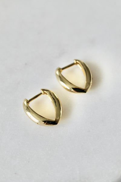 Delina huggie earrings