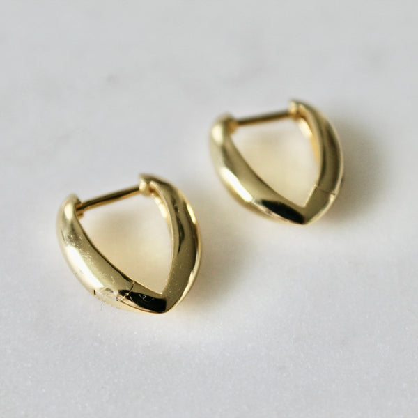 Delina huggie earrings