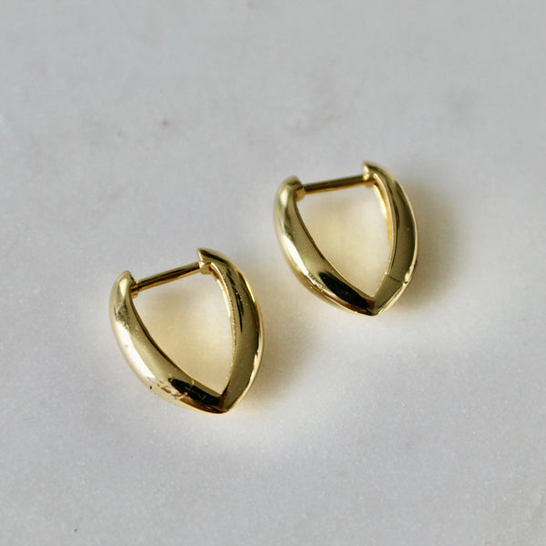 Delina huggie earrings