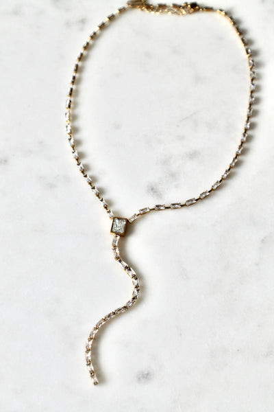 Katie lariat necklace