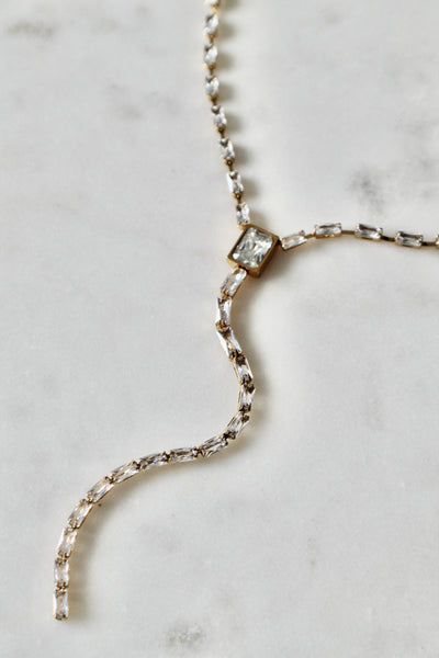 Katie lariat necklace