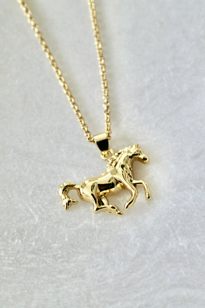 Horse pendant necklace - Lily Lough 