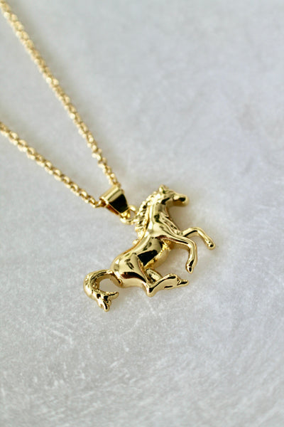 Horse pendant necklace - Lily Lough 