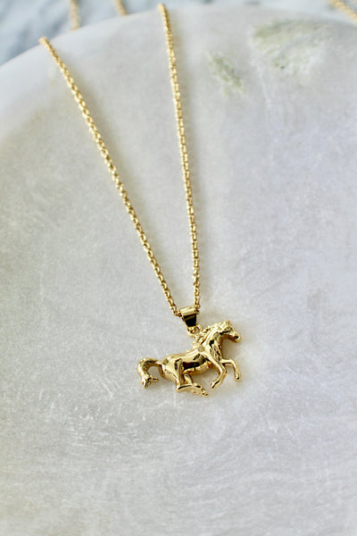 Horse pendant necklace - Lily Lough 