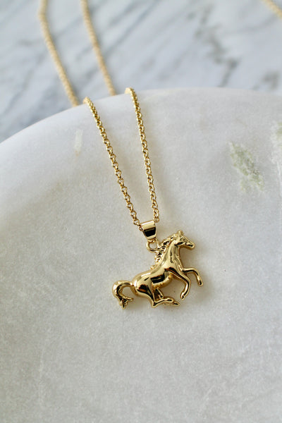 Horse pendant necklace - Lily Lough 