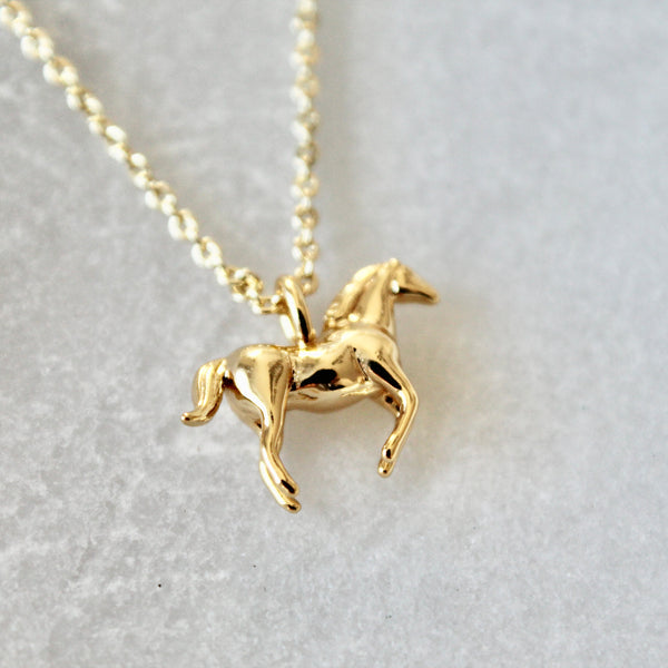 Horse pendant necklace - Lily Lough 