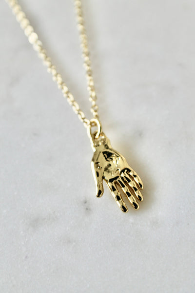 Hand necklace - Lily Lough 