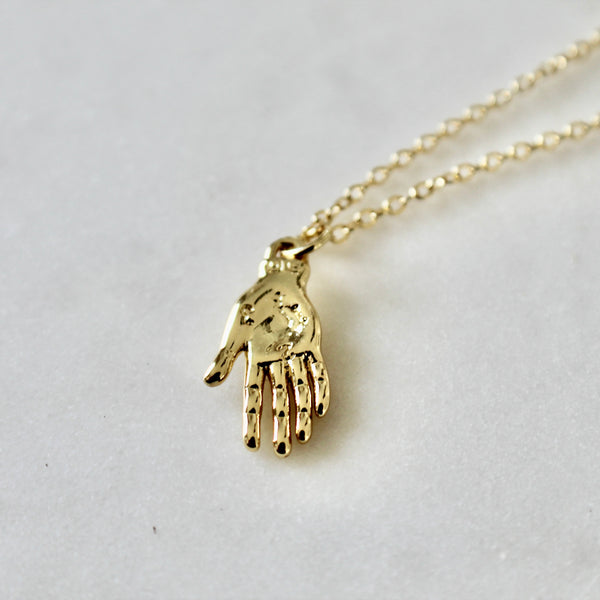 Hand necklace - Lily Lough 
