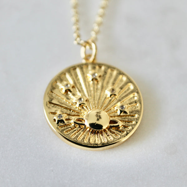 Saturn necklace - Lily Lough 