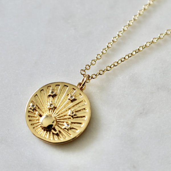Saturn necklace - Lily Lough 