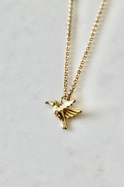 Hummingbird necklace - Lily Lough 