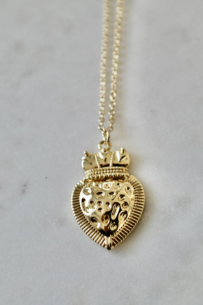 Sacred heart necklace - Lily Lough 