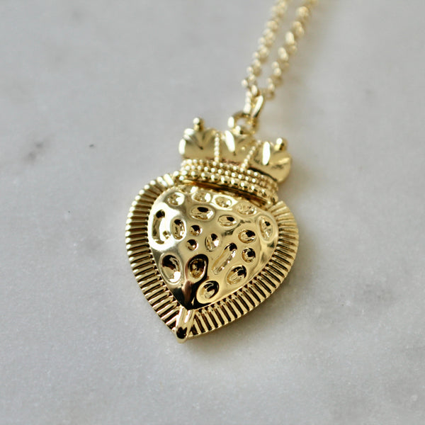 Sacred heart necklace - Lily Lough 