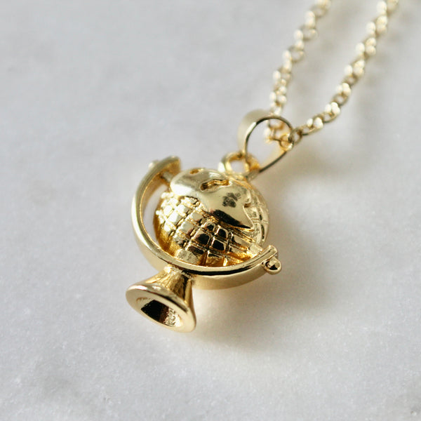 Globe necklace - Lily Lough 
