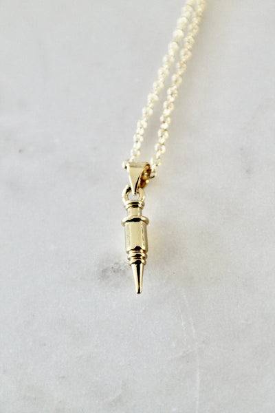Syringe charm necklace - Lily Lough 