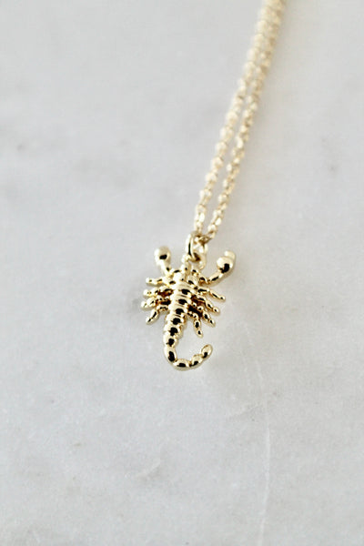 Scorpio charm necklace - Lily Lough 