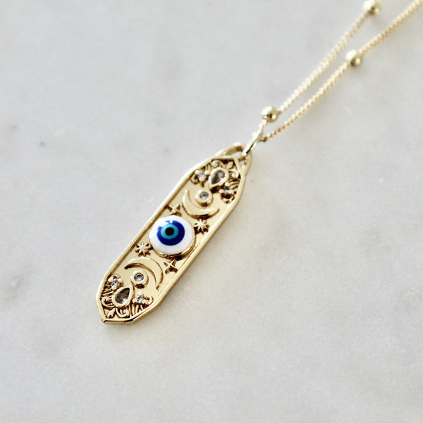 Evil eye  necklace - Lily Lough 