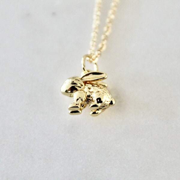 Bunny rabbit necklace - Lily Lough 