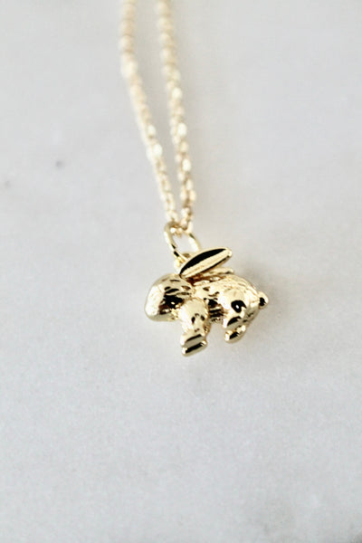 Bunny rabbit necklace - Lily Lough 