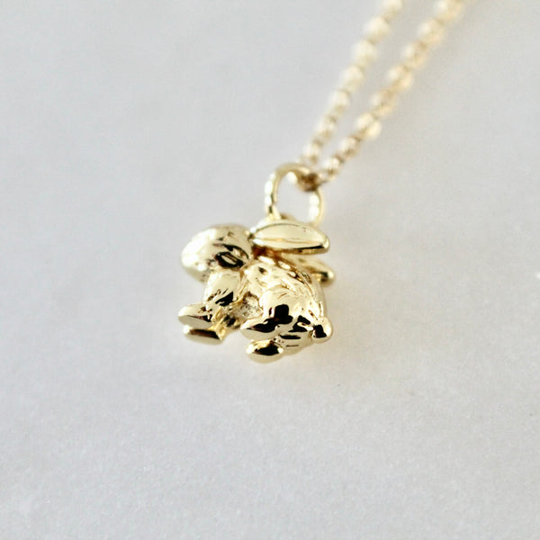 Bunny rabbit necklace - Lily Lough 