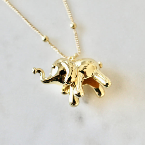 Elephant necklace