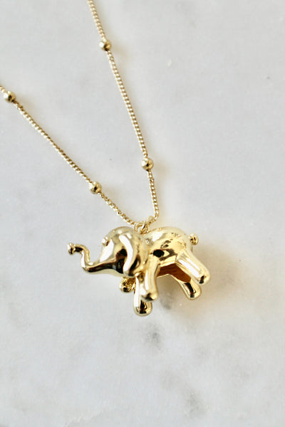 Elephant necklace