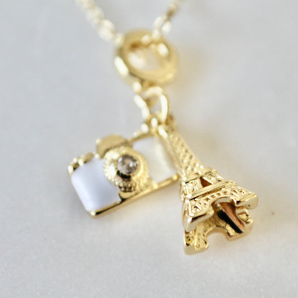Paris charm necklace - Lily Lough 