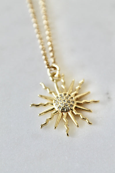 Sun necklace - Lily Lough 