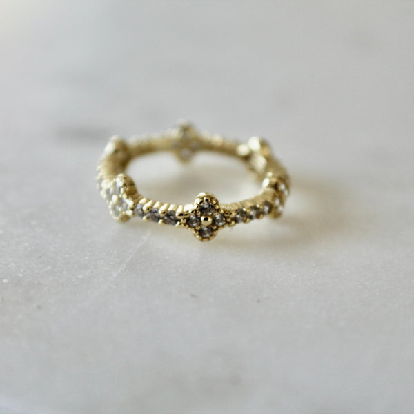 Emily gold ring - Lily Lough 