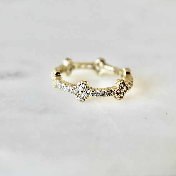 Emily gold ring - Lily Lough 