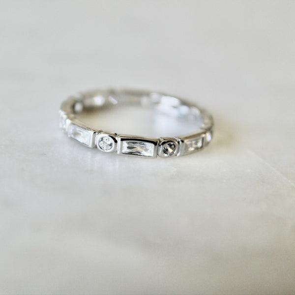 Elise silver ring - Lily Lough 